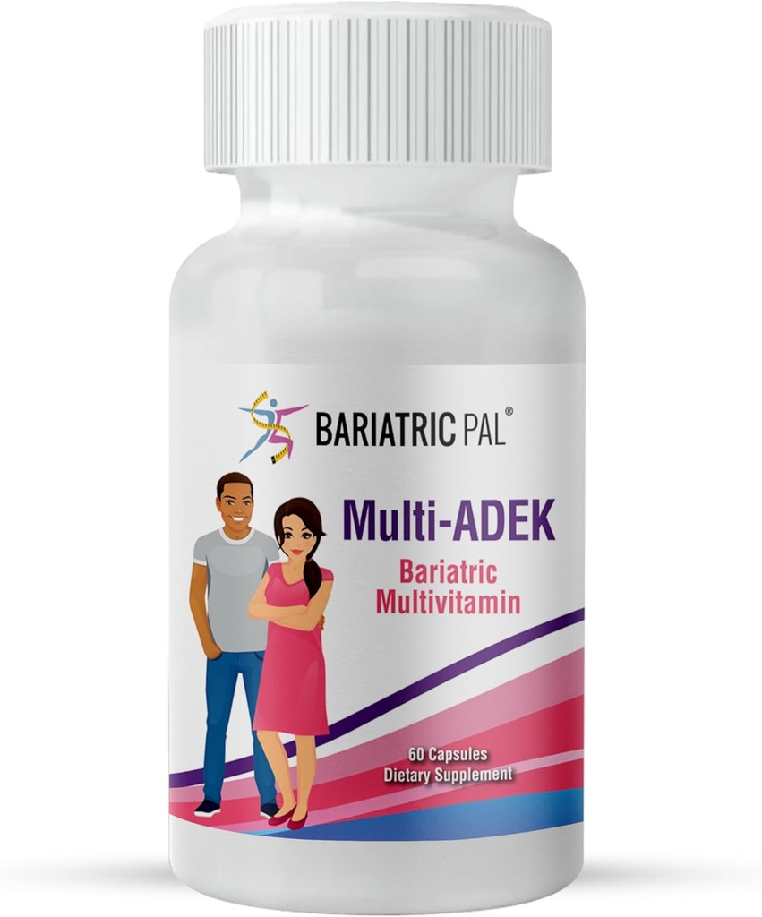 BariatricPal Multi-ADEK Bariatric Multivitamin Capsule (60 Conte)