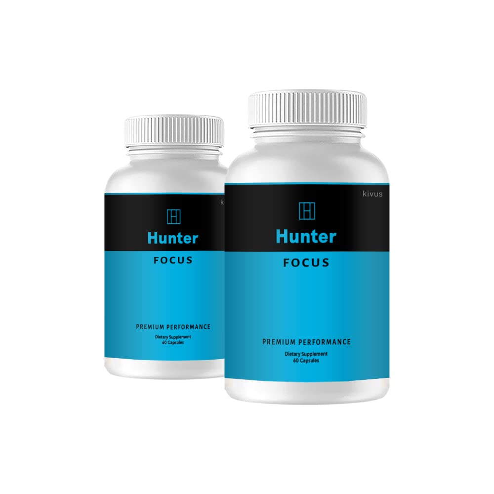 Hunter Focus Kapseln - Hunter Focus Advanced Health Kapseln (2 Packung, 120 Kapseln)