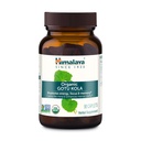 Himalaya Organic Gotu Kola, 45 giorni di alimentazione - Herbal Nootropic Supplement con Adaptogens for Energy, Focus, Memory, and Calming Relaxation - Vegan, Non-OGM, Gluten Free, 650 mg, 90 Caplets