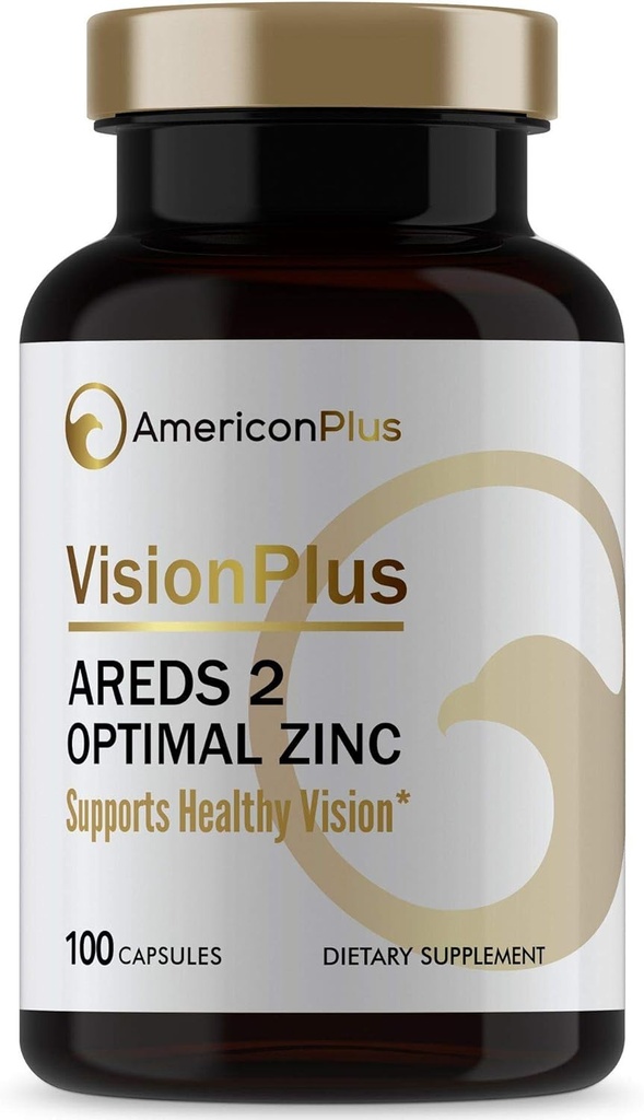 Vitamines oculaires visifort avec lutéine et zéaxanthine pour la santé oculaire et la santé maculaire; 100 capsules
