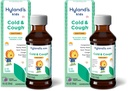 Hyland's Naturals Kids Cold & Cough, Daytime Grape Flavor Cough Syrup Medicine for Kids Ages 2+, Decongestant, Sore Throat & Allergy Relief, Trattamento naturale per sintomi freddi comuni, 4 Fl Oz
