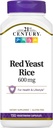 21st Century Red Fermented Rice, Kräuterextrakt- 150 Vegetarische Kapseln