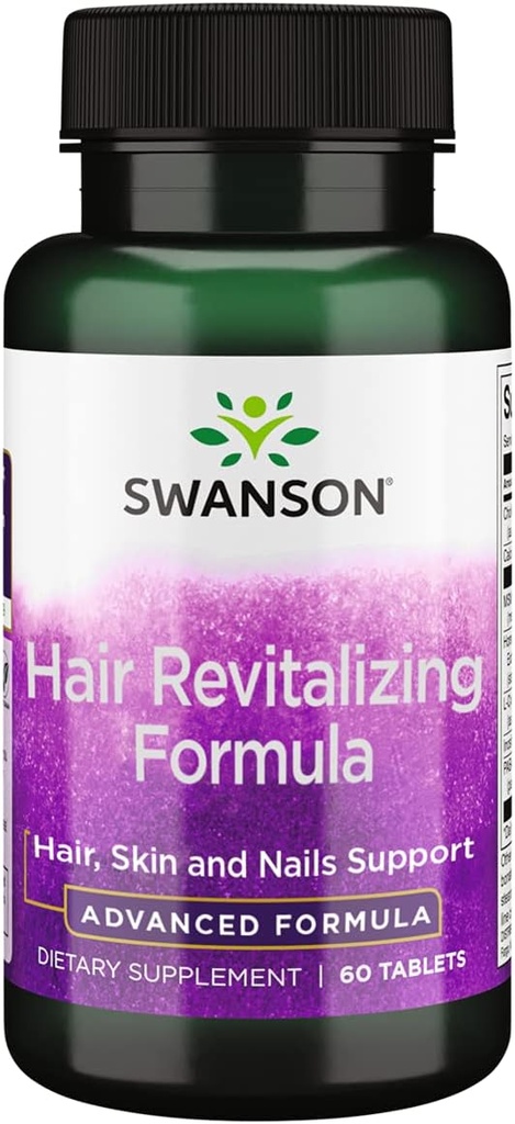 Swanson Advanced Hair Revitalizing Formel 60 Tabs