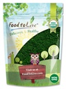 Lebensmittel zu leben Bio-Algen-Pulvermischung, 4 Pfund – Spirulina und Chlorella 50/50 Blend, Non-GMO, Rich in Chlorophyll, Raw, Pure, Vegan Superfood, Bulk, Great for Smoothies, Good Source of Protein