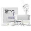Elektro-Ear Wax-Entfernungs-Kit - Wasserbetriebenes Ohr Bewässerungssystem mit Abwasser-Sammlung, 4 saubere Moden, Safe & Effective, 3 Ohr Tipps für Erwachsene