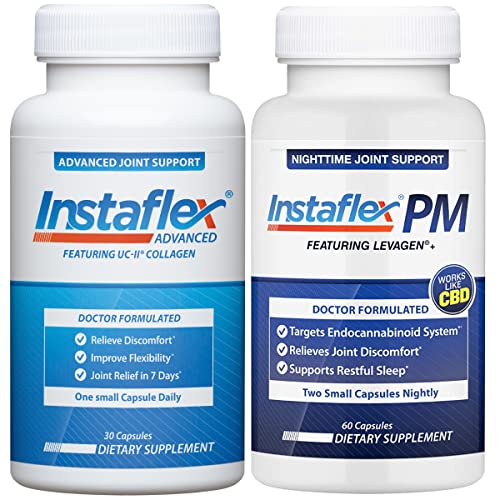 Instaflex Advanced Joint Support et PM Nighttime Joint & Sleep Support