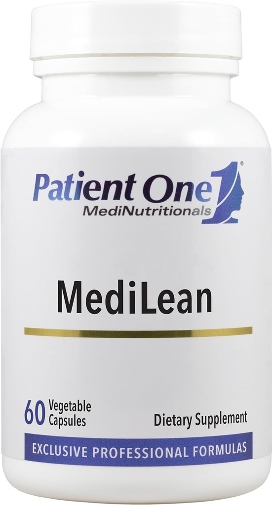Patient One MediLean | Ergänzung zur Unterstützung Herz- und Stoffwechselgesundheit* | mit Capsicum, Chrom und mehr | 60 Kapseln