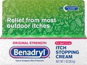 Benadryl Itch Stopping Cream Original Stärke 1 oz (Pack von 6)