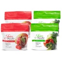 JuicePlus+ Frucht- und Gemüsemischung Soft Chews - Tasty Vegan Fruit, Veggie Gummy Vitamins für Erwachsene & Kinder - 4 Monate Versorgung 4 Packungen (2 von jedem Geschmack)