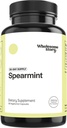 Intero racconto Organic Spearmint Capsule Supplemento | 1000mg Spearmint Leaf | 333.33mg Per Capsule | Supporta ormoni, digestione & Gut | Mentha Spicata | Alimentazione 30-Day