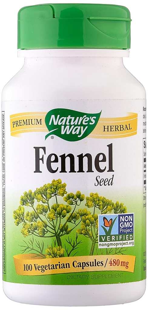 Natures Way Fennel Seed Vegetarische Kapsel, 100 ct