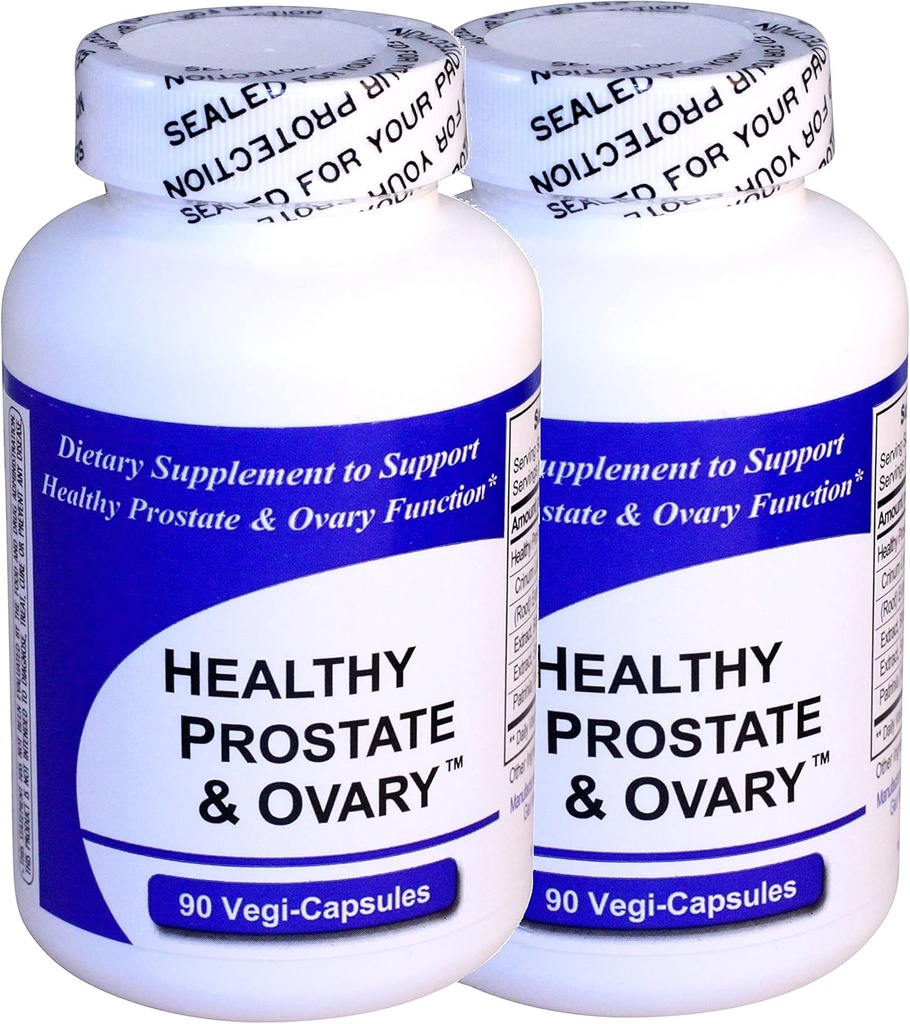 Healthy Prostate and Ovary (180 Capsules) Concentrated Herbal Blend
