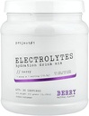 Progetto #1 Miscela di bevanda elettrolita: Idratazione prolungata per il fitness con il potassio [90 Serve] (Berry) | Migliore polvere di elettroliti | Polvere di bevanda elettrolitica di Hydrate | Polvere di idratazione