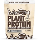 MAX EFFORT Pflanzenprotein Pulver, 17 G Pea Protein, Pflanzenbasiert, Glutenfrei, Low Carb, Protein Shake oder Smoothie Mix, Meal Replacement, No Whey, No Sugar Substitutes, Vanilla Cinnamon, 20 Srvg