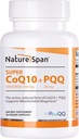 Cocristal Coenzyme PQQ- Chaque gélule contient 100mg Coenzyme réduite et 20mg PQQ, Suppléments mitochondriaux, nutriments cellulaires, préparation de la grossesse,30 Capsules