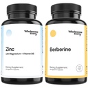 3-en-1 Suppléments au picolinate de zinc avec glycine de magnésium avec vitamine B6 + Berberine 1500mg Supplément HCl.