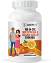 BariatricPal "ALL-IN-ONE" Multivitamina masticabile con citrato di calcio e ferro - arancione (CLEARANCE: Best entro il 30 giugno 2025)