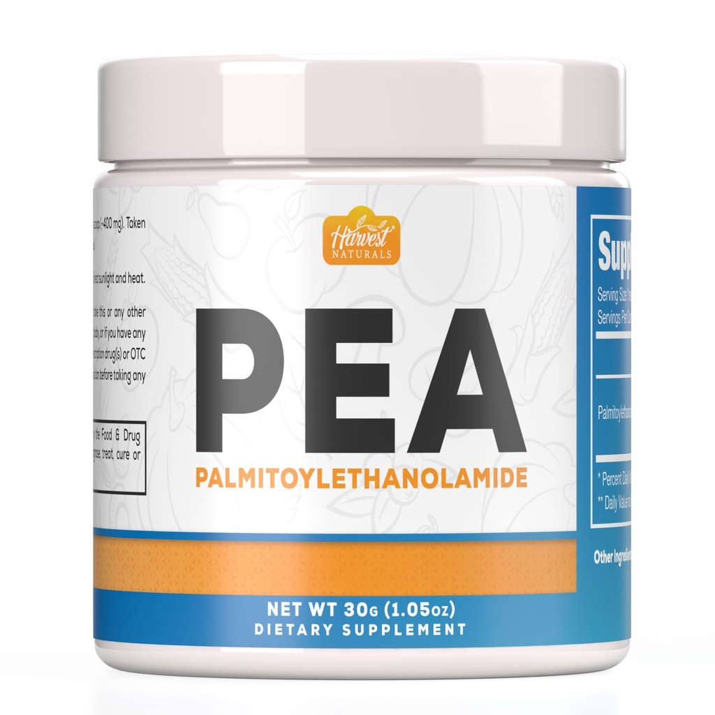Palmitoylethanolamide Powder | Pea 400mg Scoop | 30 Gram (1.05 Ounces) | Supports Overall Wellness & Comfort