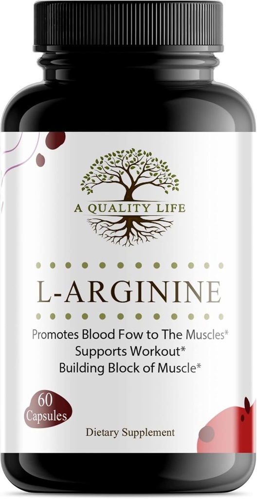 Extra Strength L Arginine Supplements for Stamina, Muscle, Vascularity & Energy