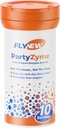 PartyZyme per il benessere post-calcolazione, Sober Up Pill, Better Morning, Party smart Support, Supporto per fegato, Natural Enzyme Booster Made in USA, NADH, DHM, L-teanina, VITAMIN C, 10 compresse, GMP