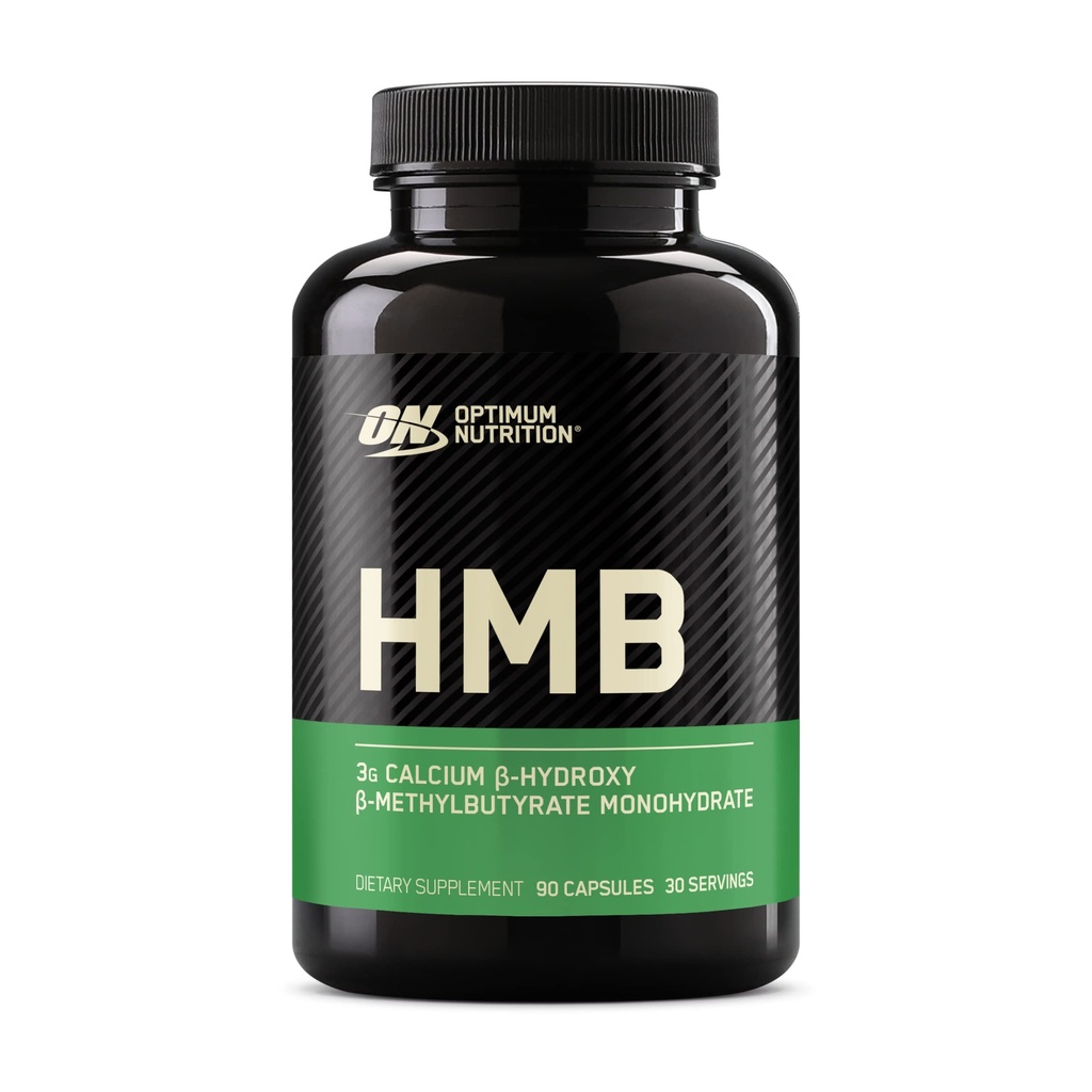 Optimum Nutrition HMB 1000 Caps, 1g di Calcium beta-Hydroxy beta-metilbutyrate per capsula, 90 Capsule, 30 Serve