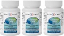 GeriCare Magnesiumoxid-Ergänzung 240 mg Elemental Magnesium, 120 Tabletten, Essential Mineral Support, fördert Vascular Health, Knochenstärke und Muskelfunktion (Pack von 3)