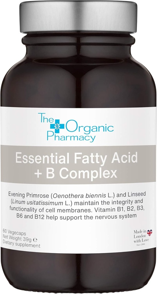 La pharmacie biologique - Acides gras essentiels + Complexe B. 60 gélules