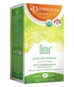 Davidson's Organics, Ayurvedic Infusions, Detox, 25-count Tea Bags, Confezione da 6