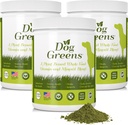 Superfood-Ergänzung für Hunde (12 oz) Organic Human-Grade Zutaten, Vitamine, Mineralstoffe, Antioxidantien und Fibre Rich for Optimal Digestion, Shiny Coat and Better Health (3 Pack)