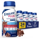 Assure plus de chocolat au lait Nutrition agiter avec de la fibre de farine agiter prêt à boire 16g Protéines et 27 vitamines et minéraux 8 fl oz - 24 Pack