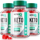 NutraRize (Pack of 3 Keto IQ Keto ACV Gummies, Formula per la perdita di peso avanzata, Integratore alimentare, Gomitas Recensioni (180 Gummies)