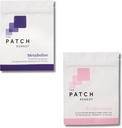 The Patch Remedy Metabolize & PMS Patch Kit für Damen - (60 Topical Patches) Metabolism Patch & PreMenstrual Patch