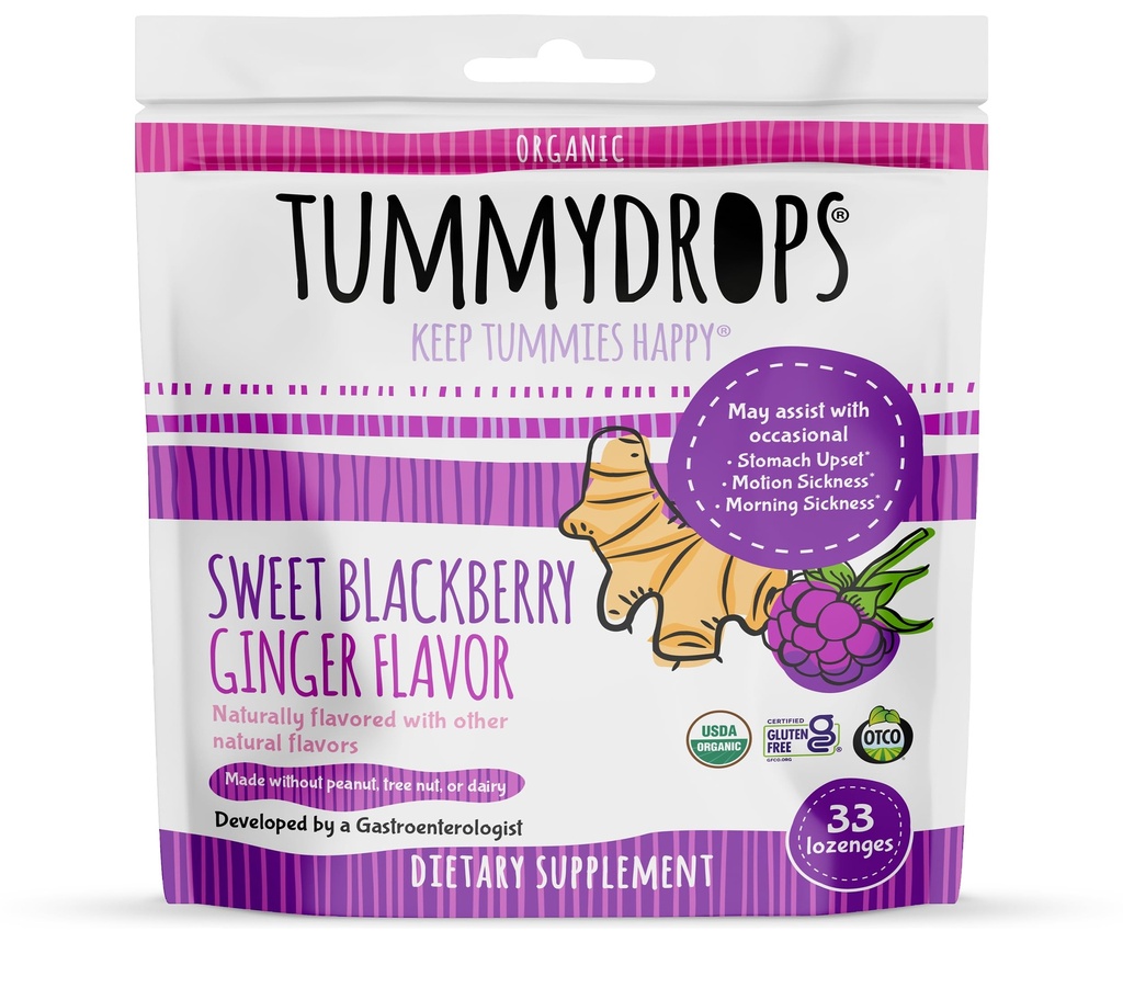 Tummydrops USDA Bio Sweet Blackberry Ginger