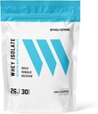 Isolation de protéines de lactosérum de Swolverine 26g Protéines sans OGM, non OGM, additionnés d'enzymes digestives (30 portions, milkshake de vanille)
