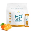 Cellutrex® H2O Electrolytes – Miscela di bevanda della polvere di elettrolita, Zucchero Zero, Pacchetti di idratazione del sale naturale per il recupero e il benessere, Arancione, 20 Stick