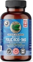Reine Labs Vitamine Bioaktive Folsäure 1mg langsame Freisetzung, 55 GR