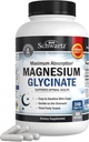 BioSchwartz Magnesium Glycinate 500mg Kapseln (240 Mini Caps) Maximale Absorption Magnesiumergänzung für gesunde Nerven Muskeln Herz- und Schlafunterstützung (Vegan, Glutenfrei, Non-GMO)