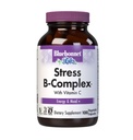 Bluebonnet Nutrition Stress Relief B Komplexe Gemüsekapseln, Vitamin B6, B12, Biotin, Folat, Vegan, Gluten & Soy & Milk Free, Koscher, Unflavored, 100 Count