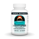 Quelle Naturals L-Tryptophan mit Vitamin B-6 - Unterstützung Stimmung, Entspannung und Schlaf - 1000mg - 60 Tabletten