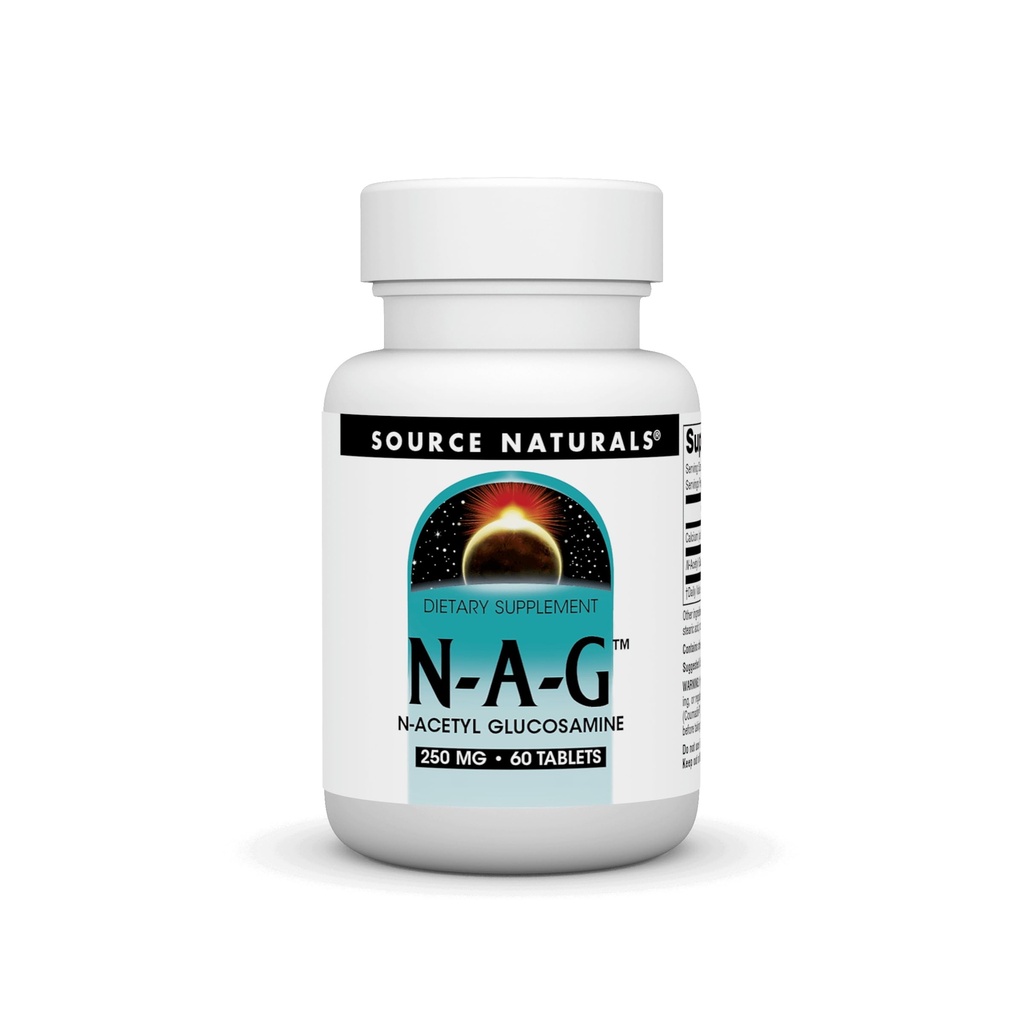 Quelle Naturals N-A-G, N-Acetyl Glucosamin für Joint Support and Intestinal Lining*, 250 mg - 60 Tabletten