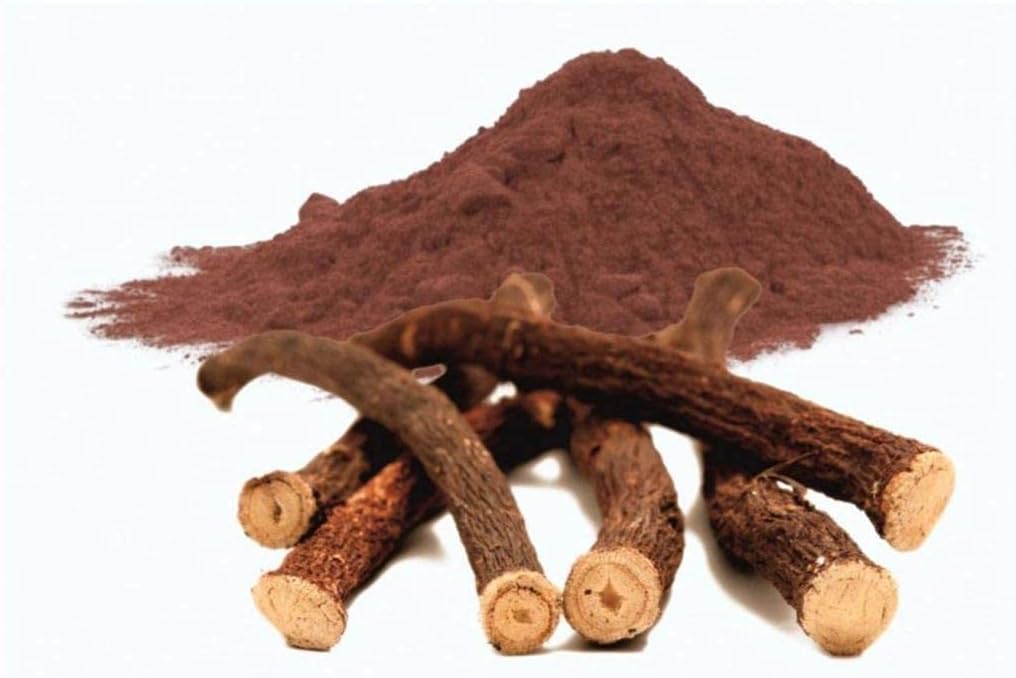 Manjistha Root Powder - Jar Pack - 100 G - Majeeth - Indian Madder, polvere di manjistha per la cura della pelle e la cura dei capelli
