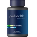 ProHealth NADH Pro - Boost NAD+ (25 mg, 60 losanges à action rapide) Boost Energy, Memory and Focus.