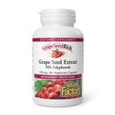 Facteurs naturels - GrapeSeedRich Grape Extract, Antioxydant Support, 60 Capsules végétariennes