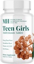 Michael's Health Naturopathic Programme Teen Girls Multivitamin - 60 Vegetarische Tabletten - mit B Complex Vitamins & Weibliche Kräutermischung - Kosher - 30 Servierungen
