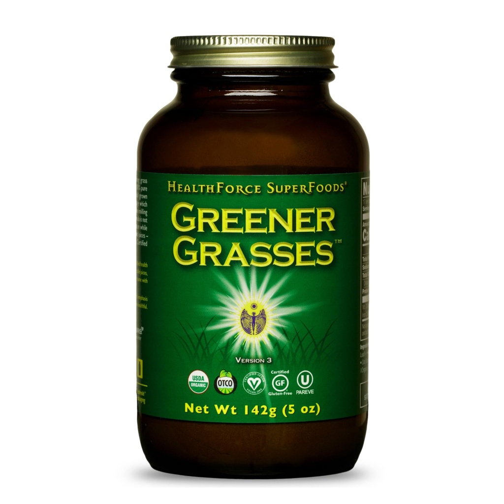 Grasse più verdi di HealthForce SuperFoods - 5 Oz Polvere
