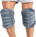 Atsuwell Mikrowellenheizkissen für Knie, Microwavable Heated Knee Wrap für Elbow, Krabben, Muskel, Gelenk, Knie Heizkissen Microwavable Warm Compression, 2 Packungen