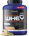 Ultimate Nutrition Prostar Whey Protéine Poudre Isolée, Cardamon - Faible Carb, Poudre à haute protéine Shake pour le gain musculaire et la récupération - Faible Sodium, Faible Fat et Keto Friendly - 5,28 lbs Tub