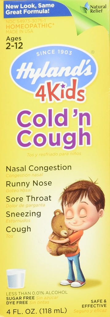Hylands Cold 'n Cough Supplement für Kinder 4 Unze