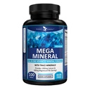Potente Giardino Mega Mineral Supplemento Complesso Minerale Completa con Calcio Magnesio Zinco Potassium Boron Selenium Chromium & 72 Trace Minerals Iron Free Calcium Supplement -100 Pillole