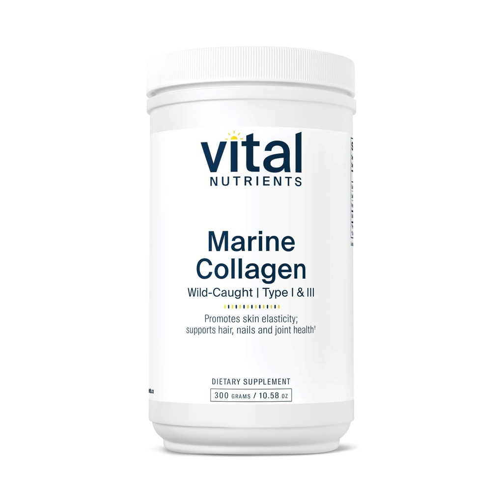 Nutriments vitaux Poudre de collagène marine non aromatisée : Cheveux, peau, ongles et soutien des articulations*